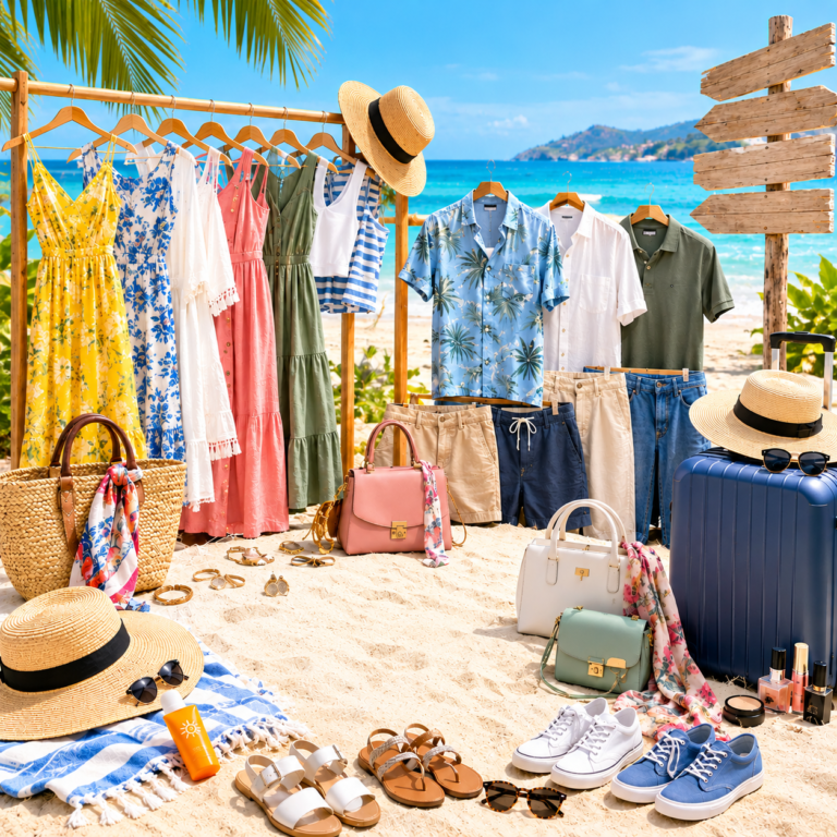 Summer Holiday Fashion : 10+ Stylish Outfit Ideas for a Cool and Comfortable Getaway